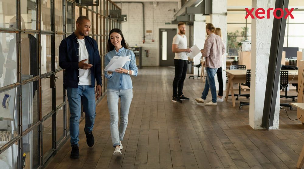 Experiencia de impresión y escaneo de Xerox®: Impulsando la colaboración en el lugar de trabajo