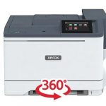 Demo virtual de 360° de la impresora en color Xerox® C410 Demo virtual de 360° de la impresora en color Xerox® C410