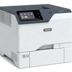 Vista lateral derecha de la impresora Xerox® VersaLink® C620 Vista lateral derecha de la impresora Xerox® VersaLink® C620