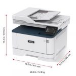 Dimensiones de la impresora multifunción Xerox® B315 Dimensiones de la impresora multifunción Xerox® B315