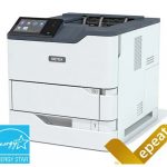 Vista lateral izquierda de la impresora Xerox® VersaLink® B620 Vista lateral izquierda de la impresora Xerox® VersaLink® B620