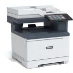 Vista lateral izquierda de la impresora multifunción en color Xerox® VersaLink® C415 Vista lateral izquierda de la impresora multifunción en color Xerox® VersaLink® C415