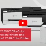 Xerox® C240 impresora de oficina - Youtube